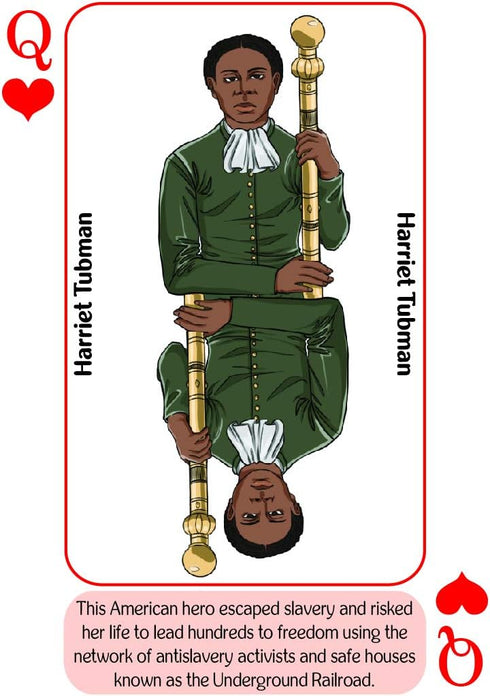 Playing Cards: Black Legends - Black History Trivia Card Game for Family & Adult Game Night