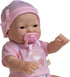 7 Set 12" 2+ (18346) JC Toys - La Newborn Nursery | Piece Doll Gift | Life-Like Asian Doll with Accessories | Purple |