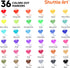 36 135 5 Shuttle Art Dot Markers, Colors Washable with Activity Sheets, Activity Books, Fun Art Supplies for Kids