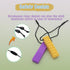 5PCS Chew Necklaces for Sensory Kids, Silicone Chewy Necklace for Boys and Girls with Autism, BPA Free