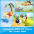 HOGOKIDS 30 Packs Party Favors for Kids, 867PCS Animals Building Blocks Sets for Classroom Prizes and Gifts