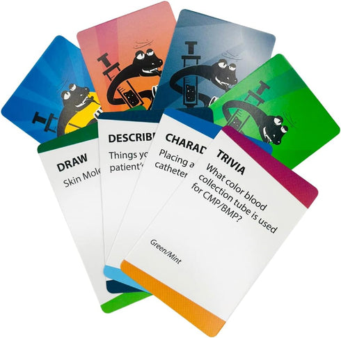 Generic 2024, Who Calls The Shots? Fun Card Game for Nurses, Medical Professionals, and Adults - Nurse Gifts