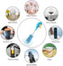 Water Bottle Cleaner Brush Semi-Automatic Silicone Bottle Brush for Baby, Sports, Vase, Glassware, and Smaller Diameter