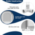 50x50 Inch, Baby Playpen Playpen for Babies and Toddlers Baby Playpen Fence Playard Activity Center, Without MAT