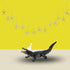 Gemini&Genius 10 Inch Crocodile Toy with Moveable Jaw, Wildlife World Alligator Model