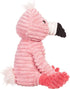 Apricot Lamb Toys Plush Corduroy Flamingo Stuffed Animal, Soft Cuddly 8.5 Inches Perfect for Child