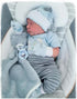 18 Inch Set 3+ KSBD Realistic Reborn Dolls Levi - Lifelike Sleeping Baby Boy that Look Real Soft Cloth Body Newborn