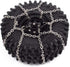 2Pcs Metal Snow Anti-Slip Tires, Steel Chain for 1/10 RC Rock Crawler TRX-4 TRX4 Axial SCX10