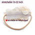 Baby Girl Floral Headband, Nylon Flower Crown Elastic Hairband, 3pcs Hair Accessories Gift for Girls, 2#, Stretchy Size