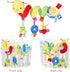 Uonlytech Baby Crib Hanging Rattles Toys, Carseat Toys Hanging Rattles Spiral Stroller Crib Cot Toy Spiral Toy Pram