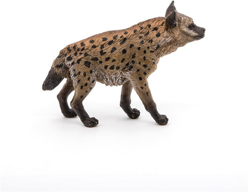Papo Spotted Hyena Figure - African Wildlife Toy for Kids Age 3+, Hand Painted Carnivore Model