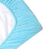 CribMATE 1PC Coral Velvet Nursery Diaper Changing Table Cover Baby Girl Baby Boy Diaper Changing Pad Cover (Blue