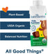 8g 27 8.45 oz (12 Pack) KATE FARMS Organic Kids Nutrition Chocolate Shake, Protein, Vitamins and Minerals, Meal