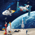 Vilbocr Set 130-Piece 6-12, Space Rocket Building Blocks - STEM Toys for Kids Ages Creative DIY Astronaut Adventure