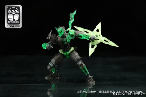 No.57 1/24 15+ MORISE Hobby FIFTYSEVEN Action Figures - Armored Puppet Miao - Model Kit,Highly Posable Collectible