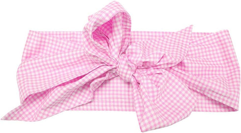 Zerodis Baby Swaddle Wrap Sash, Cotton Maternity Bowknot Newborn Infant Blanket for Photo Shot, Light Plaid