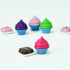 Sophia's Doll-Sized Dessert Set with 8 Pretend Treats, Sprinkled Cupcakes & Petit Fours Plus Napkins for 18" Dolls