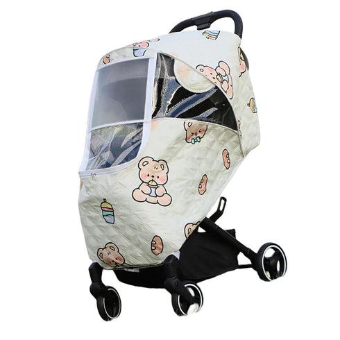 XAGMODSHN Winter Baby Pushchair Covers Windproof Protections Covers Weather Covers Baby Pram Pram