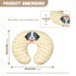 Hechitok Dog Pattern Nursing Pillow Slipcover Sleeve, Ultra-Soft Baby Nursing Pillow Removable Cover for Breastfeeding