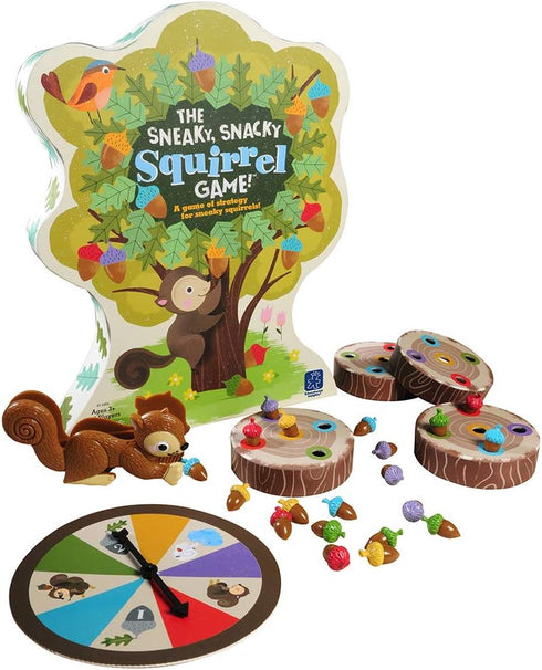 Educational Insights The Sneaky, Snacky Squirrel Board Game - Educational Games for Kids Ages 3+