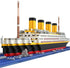 Titanic Ship Model Building Block Set, 3D Puzzle DIY Educational Toys with 1860Pcs Micro Mini Blocks