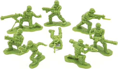 Lanard The Corps! Universe Army Playset - 104 Pieces, 3 Troop Army Set with Carry Handle Case for Kids