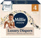 Generic Millie-Moon Luxury Diapers containing Size 4 and 72 Count
