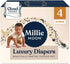 Generic Millie-Moon Luxury Diapers containing Size 4 and 72 Count