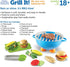 Set Learning Resources New Sprouts Grill It! Barbecue - Play Food for Kids, Kitchen Toys Accessories, Imaginative Play