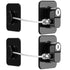 Fridge Lock, 2PCS Upgraded Refrigerator Lock for Freezer, Cabinets, Durable ABS with Adhesive Backing, Easy Install