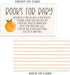 m&h invites 50 Little Cutie Books for Baby Shower Request Cards - Gender Neutral or Girl Baby Shower Inserts