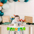 Dinosaur 1st Birthday Decoration High Chair Banner for Baby Boy, Dinosaur One Birthday Party Supplies