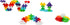 PLUS PLUS - 70 Piece Rainbow Mix, Construction Building Stem/Steam Toy, Interlocking Mini Puzzle Blocks