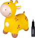 WADDLE Bouncy Hopper Inflatable Hopping Animal - Indoor/Outdoor Toy for Toddlers, Pump Included, Ages 2 Years Up
