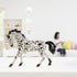 5inch Horse Toys - Denmark Knabstrupper Mare Toy for Girls and Boys, Educational Farm Life Horse Club Toy