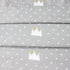 Emenpy 100% Set Girls,3 Cotton Crib Bedding for Baby Boys Pcs Baby Bed Linen Include Duvet Cover,Fitted