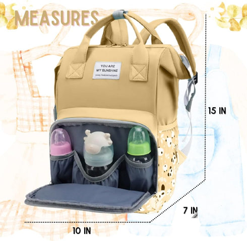 MARYAS Backpack Small Diaper Bag - Paaleras para Bebe - Toddler Diaper Bag, New Born Baby Essentials Must Haves, Cute