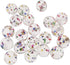 20pcs Clear Star Bouncy Balls, Kids Toy Magic Props, Birthday Party Bag Fillers