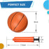 5" Mini Basketball for Mini Basketball Hoop, Beach Sand Basketball for Kids Adults, 3PCS Replacement Balls