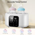 5-in-1 24H Double Baby Bottle Warmer All Bottles, Fast Breastmilk Warmer Water Bath Heating Constant Warming, Heat Baby