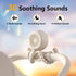 30 32 4 Easysleep Portable Sound Machine for Baby Adult White Noise Machine with Soothing Sounds Volume Levels Timer
