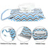 3 Pack Baby Wipes Dispenser, Portable Reusable Wet Wipe Container for Diaper Bag Travel