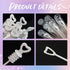 50 PCS Bubble Wand, White Heart Bubble Stick Tube, Wedding Bubbles Toy for Anniversaries and Festivals