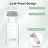 Free,4PCS (5oz,4 COMI Natural Glass Baby Bottle,Standard Neck Breastmilk Storage Bottle for Fridge,Breast Milk