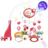 LKNUIYIE Baby Musical Crib Mobile with Light and Projector, Mobile for Crib with