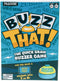 Buzz That by Paladone: Fast-Paced Word Game for 2+ Players with Fun Gameshow Buzzer