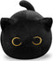 CHNBF Soft Black Cat Plush Toy Pillow - Stuffed Animal for Kids, Boys