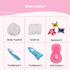 vocheer Educational Plush Toy, Preschool Montessori Educational Toys for Kids, Teaching Kid How to Protect Teeth