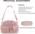 SONARIN Mummy Multi-Pockets Stylish Diaper Bag Tote,Waterproof Baby Nappy Changing Bag Messenger Bags with Pacifier