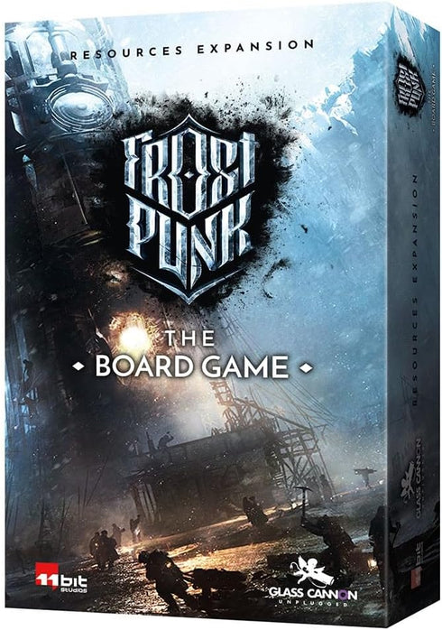 Frostpunk The Board Game Resources Expansion - 98 Plastic Miniatures for Enhanced Gameplay